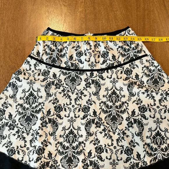 Vintage JKLA California A-Line Skirt Elastic Waist w/Side zipper - Picture 4 of 14